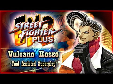 【TAS】STREET FIGHTER EX2 PLUS (PSX \ 1999) - VULCANO ROSSO
