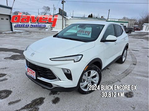 2024 Buick Encore GX Preferred FWD in White for sale at Davey Auto Sales Oshawa South in Oshawa, ON