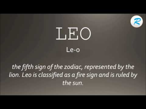 How to pronounce Leo
