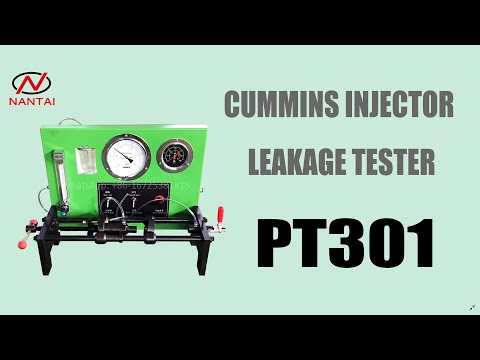 NANTAI PT301 PT 301 CUMMINS PT Inyector Injector Leakage Tester PT301 Injector Seal Stand Test Bench