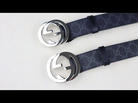 how can you tell if a gucci belt is real or not
