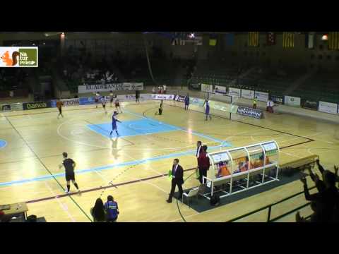 Gol de Alex Fuentes (2-0) en Naturpellet Segovia-FS Valdepeñas 2015/2016