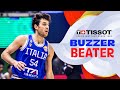 Alessandro Pajola TISSOT Buzzer Beater Philippines V Italy FIBA Basketball World Cup 2023