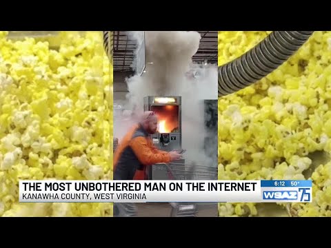 Rural King popcorn maker fire goes viral; unflappable paramedic steals the show