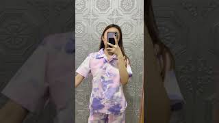 Download lagu Setelan Baju Tidur Piyama Celana Panjang Tie Dye mp3