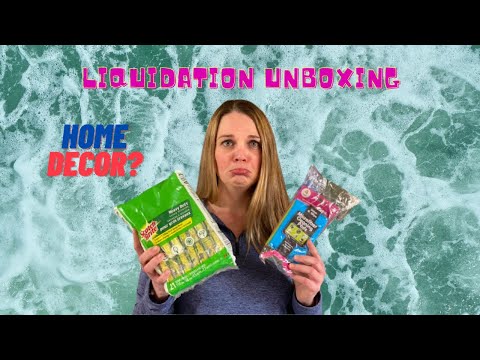Liquidation Unboxing 888 Lots Amazon Shelf Pulls New Home Decor 2021