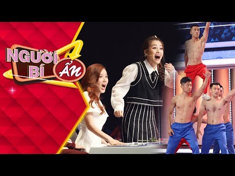 Midu, Puka hào hứng khi xem "nhóm 6 múi" biểu diễn Street workout | Người Bí Ẩn 2019