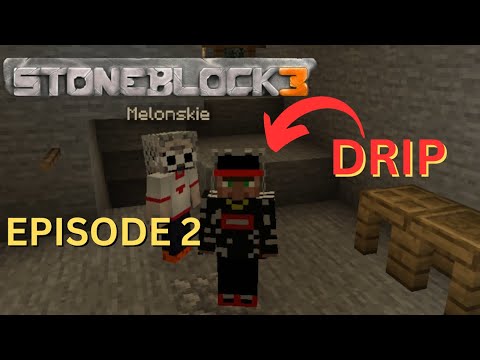 Episode 2: DRodGaming and Melo Survive In StoneBlock | FTB Stoneblock 3