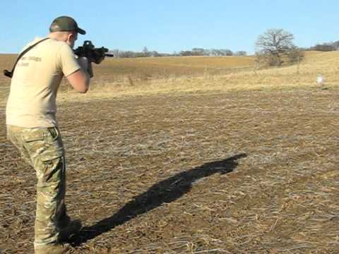 EOTECH XPS on an AR-15 with Battlecomp