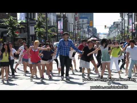 SM TOWN FLASHMOB - VANCOUVER, CANADA  August 27, 2011