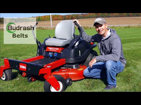 How To Replace A Toro Timecutter Deck Belt | Budrash Belts
