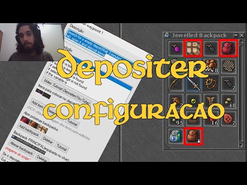 OldBot Tibia Bot - Tutorial como CONFIGURAR o DEPOSITER