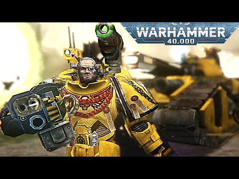 Imperial Fists vs 3000+ Necrons! - Unification Mod (Survival), Warhammer 40K: Dawn of War: Soulstorm