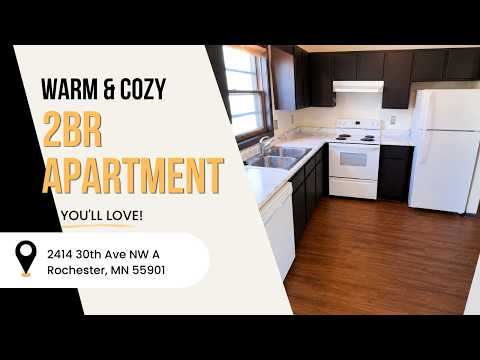 Charming 2-Bedroom in NW Rochester – Snow & Lawn Care Included! property video