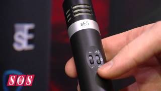Video thumbnail for SE Electronics SE5 - NAMM 2014 by Sound On Sound magazine