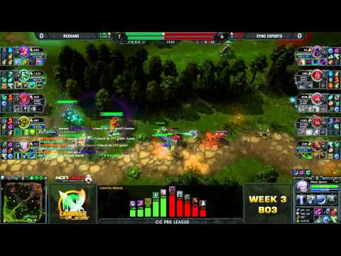 CiC Pro League Week 3 - Sync vs KNX game 1
