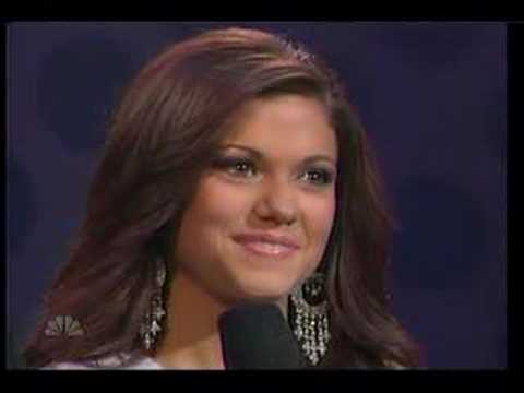 Miss Teen USA 2007 finalists' on-stage questions