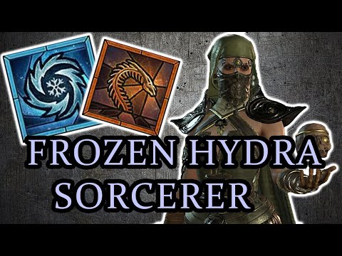 New Meta Sorc Build!? - Frozen Orb/Hydra/Blizzard Sorcerer Diablo 4 Build Showcase/Guide