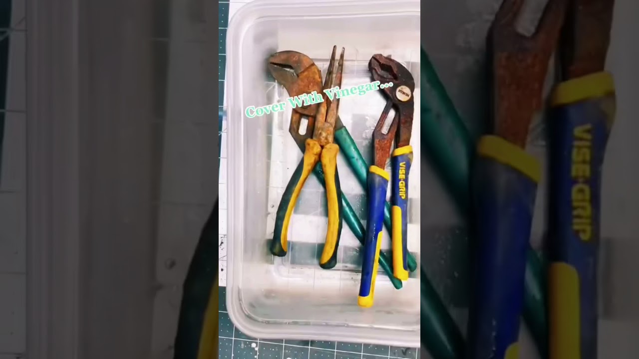 How to restore your old rusted hand tools!