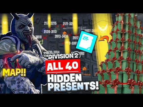 Division 2 Winter: ALL 40 Hidden Presents • Locations Map — DON'T MISS Rewards!