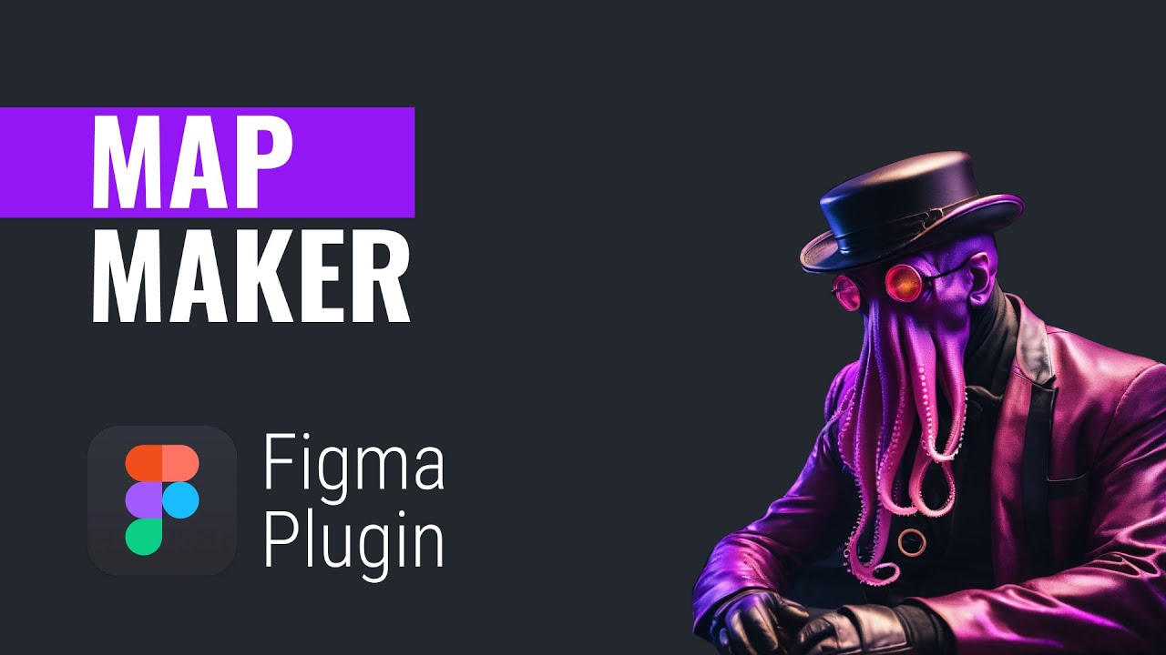 Map Maker - Figma plugin for google maps