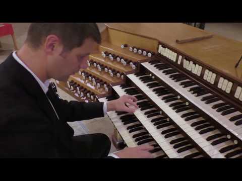 J.S. Bach/M.Dupré Sinfonia Cantata 29  - Olivier Penin, Orgue Ste Clotilde Paris