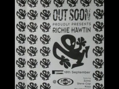 PSYCHOGENE-RICHIE HAWTIN. OUT SOON NIGHT. FUSE CLUB. 18/09/1998. ONLYTEKNO COLLECTION 709