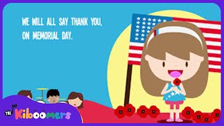 The Poppy Song for Kids | Remembrance Day Songs for Children | The Kiboomers