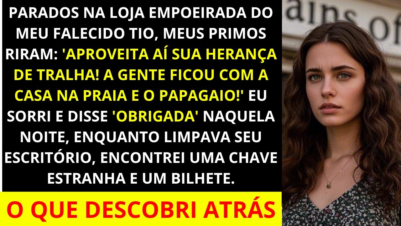 Meu tio me deixou sua loja de antiguidades inútil, mas o cômodo escondido atrás do escritório dele..