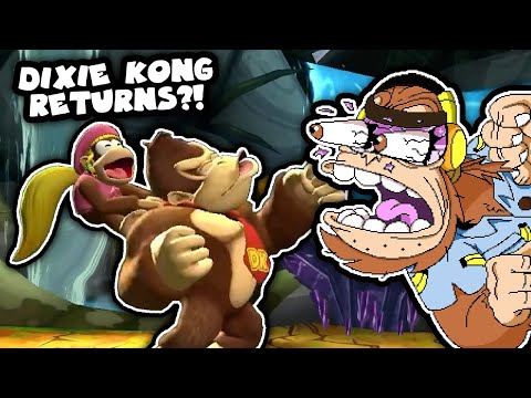 DIXIE KONG UPDATE IN RETURNS HD?! WHAT?!