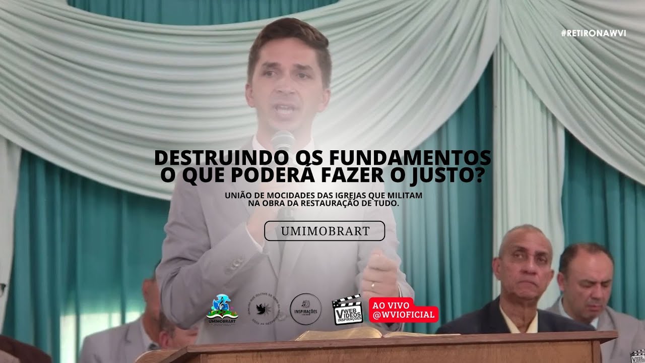 Destruindo os fundamentos o que poderá fazer o justo | Salmos 11 | Pr. Filipe Blondet