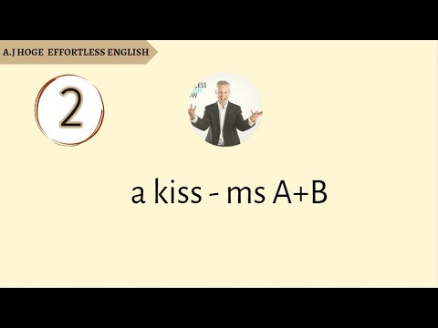 Effortless English - A Kiss - Mini story A+B