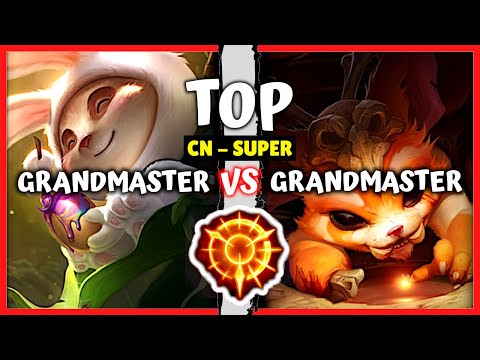 Chinese GM Teemo Top vs GM Gnar - CN Super Server Rank S11