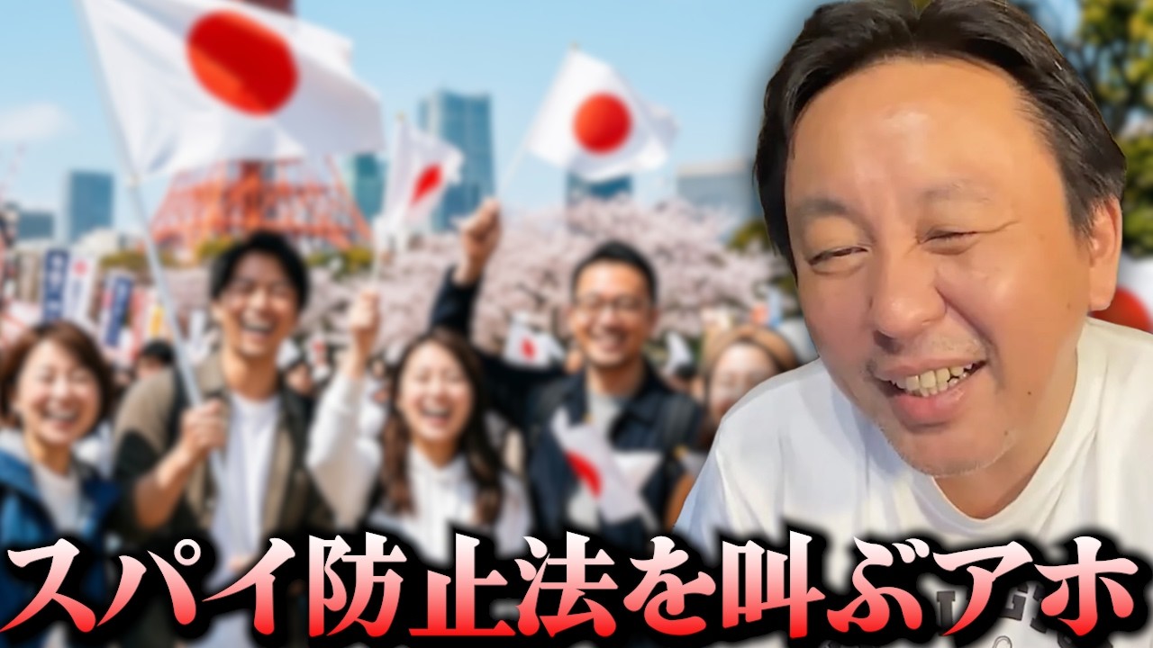 【こんなに分かりやすい】スパイ防止法が必要と叫ぶ輩。ちゃんとこの動画見て反省しなさい【2023/04/05】