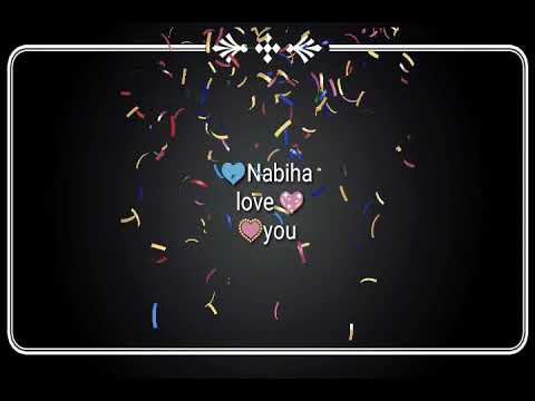 New Nabiha name status, N status, love status, Nabiha name whats status, 💟😜💓💜💝