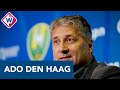 Persconferentie ADO Den Haag: Ruud Brood nieuwe trainer - OMROEP WEST SPORT