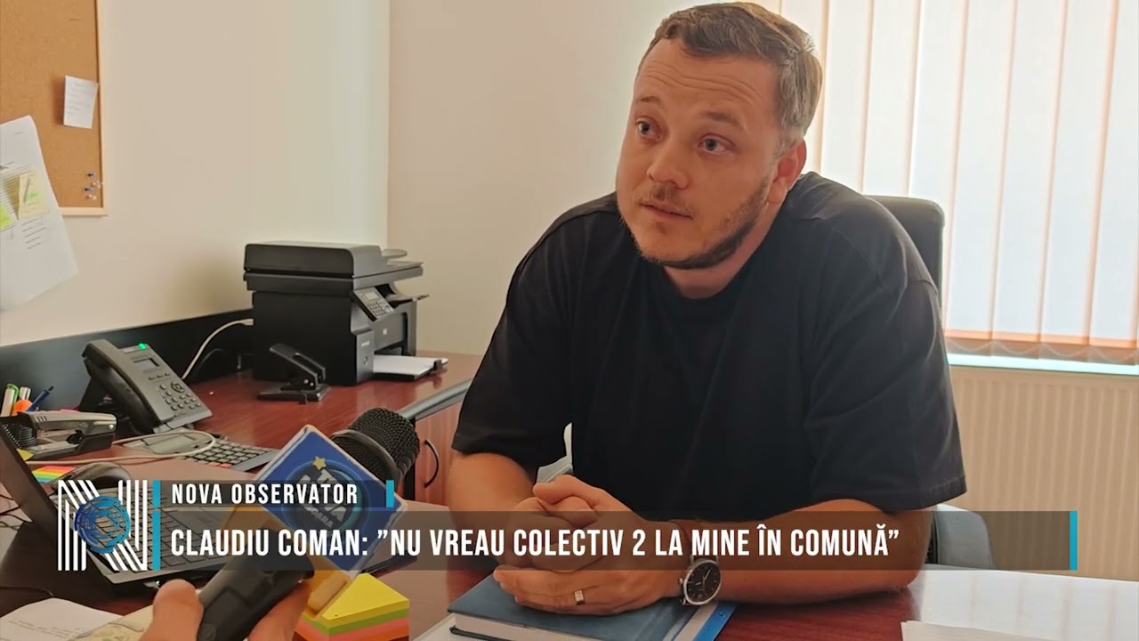CLAUDIU COMAN: ”NU VREAU COLECTIV 2 LA MINE ÎN COMUNĂ”