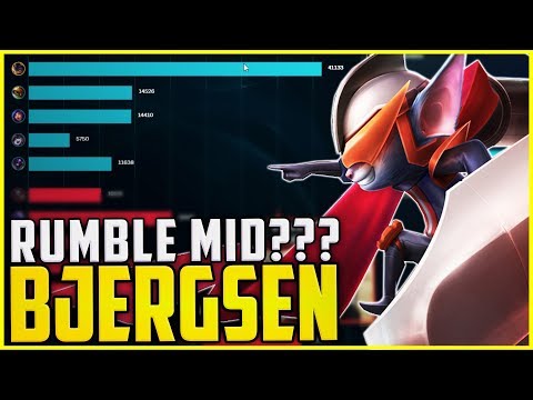 UM DOS MELHORES MID LANERS DO MUNDO TA FAZENDO RUMBLE MID66t