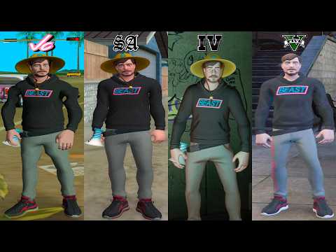 MrBeast (Jimmy Donaldson) in ALL GTA GaMeS