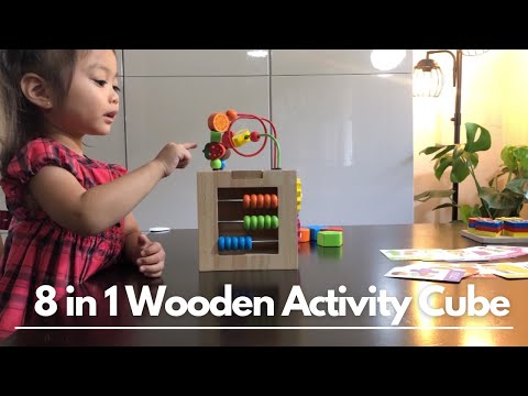 8 in 1 Wooden Activity Cube | Montessori Toys | Unboxing and Review