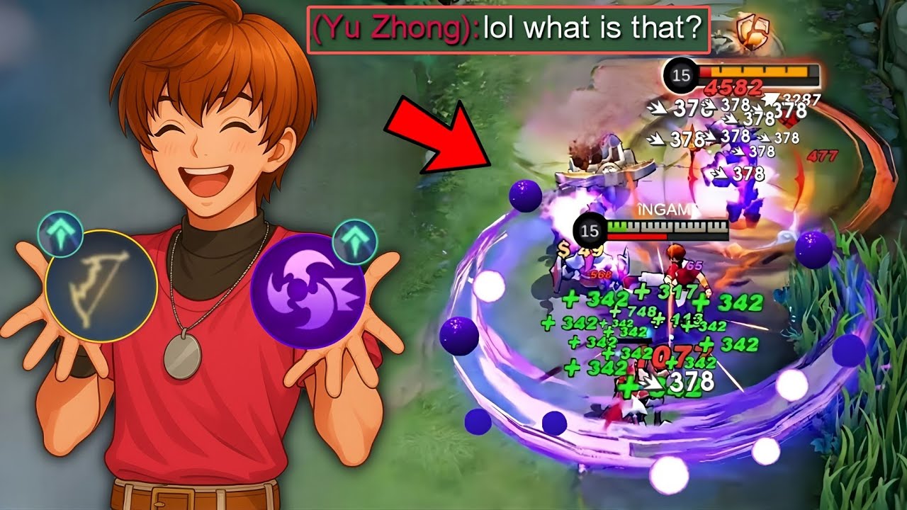 BUFFED DYRROTH ATTACK LIFESTEAL NEW UPDATED EFFECTIVE BUILD GUIDE IN LATE GAME - MLBB