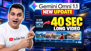 Google Omni Flash 1.1 New Update | अब 40 Sec Long Video बनाओ | Best Fr