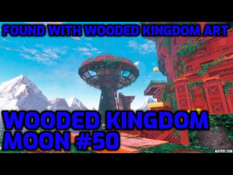 Super Mario Odyssey - Wooded Kingdom Moon #50 - Found with Wooded Kingdom Art