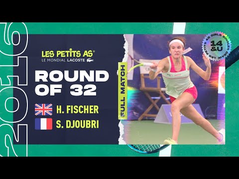 Les Petits As 2016 | Girls Round of 32 | Holly Fischer vs. Salma Djoubri