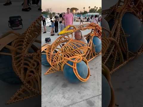 This homemade vehicle has got some serious sting! 🦂 #vehicles #scorpion #cars