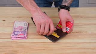 Портмоне горизонтальное мужское SHVIGEL 16214 коричневый