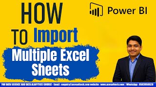 Chapter 5 :  How to Import Multiple Excel Sheets into Power BI | Step-by-Step Guide
