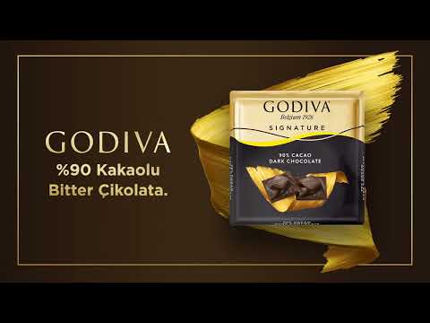 GODIVA %90 KAKAOLU BİTTER ÇİKOLATA