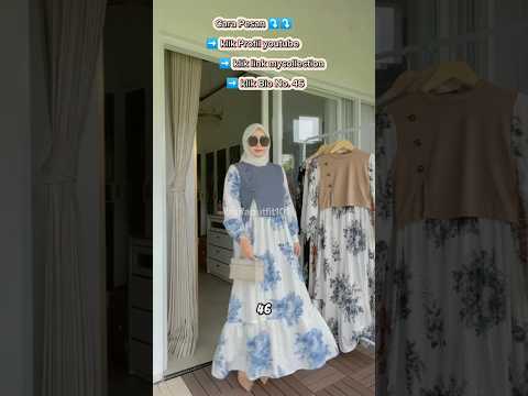 INSPIRASI DRESS KONDANGAN | CEK HARGA DAN CARA PESAN DI DESKRIPSI #shopeehaull #shorts