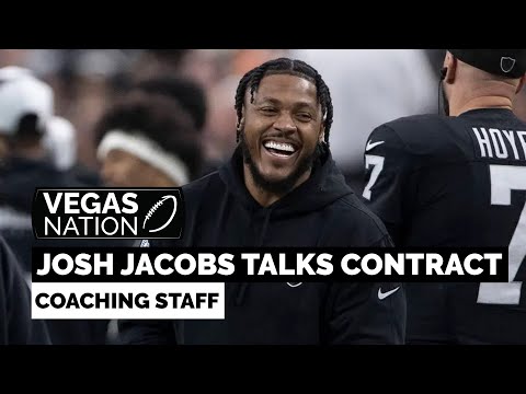 Josh Jacobs talks contract with Raiders